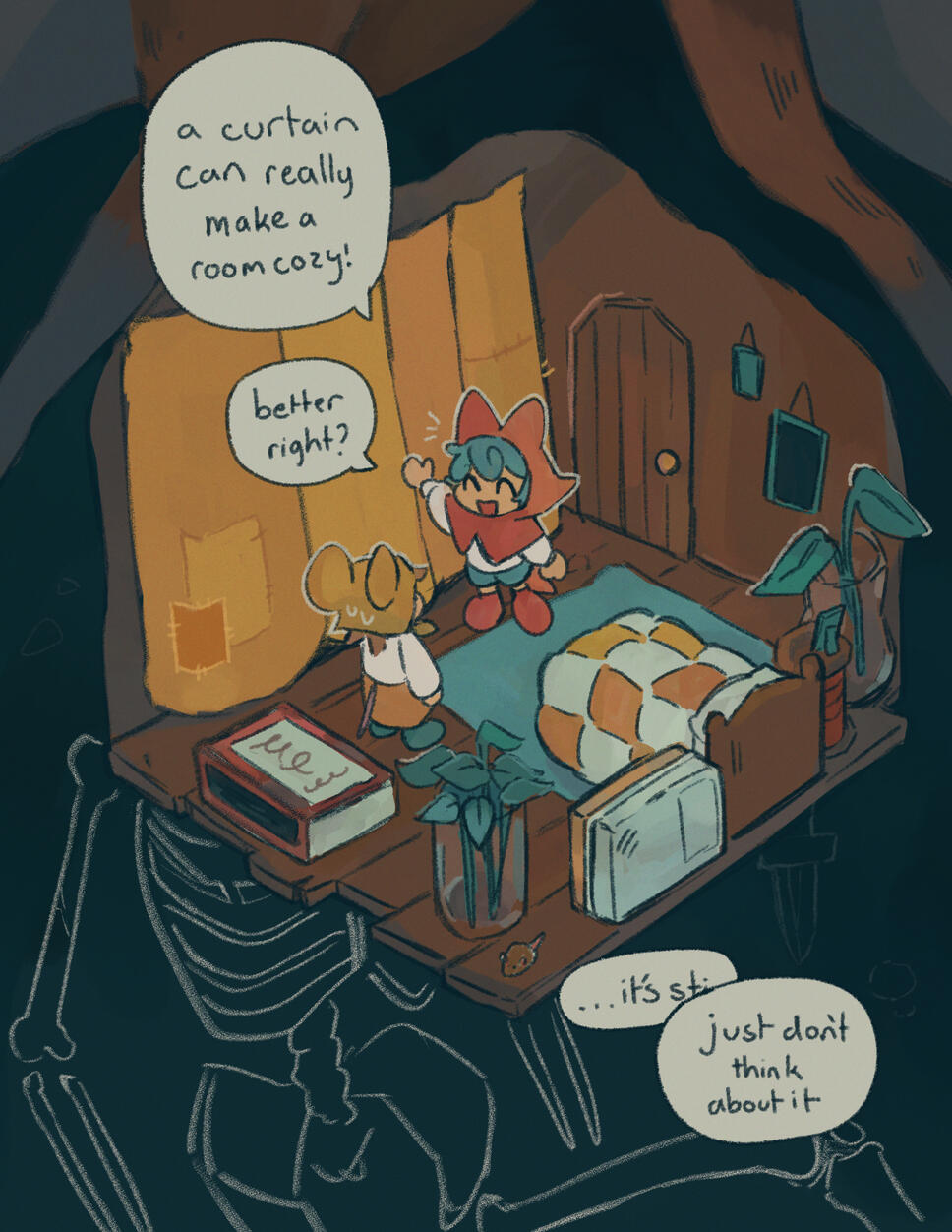 out of sight 3 page comic