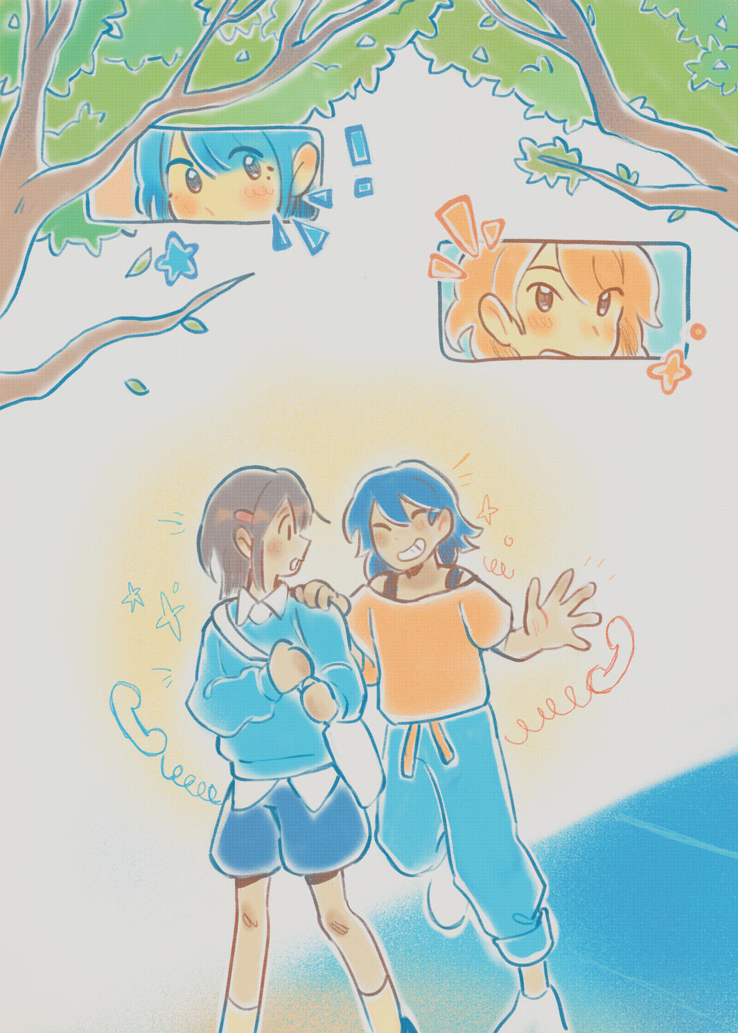 Space between us 5-page comic