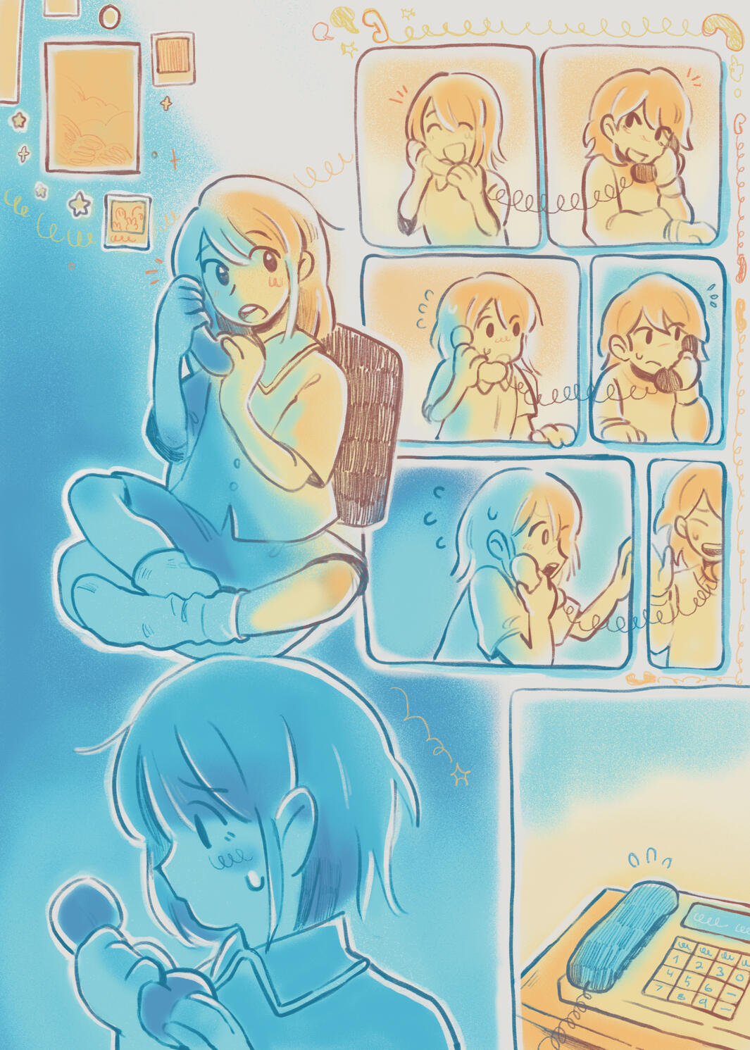 Space between us 5-page comic