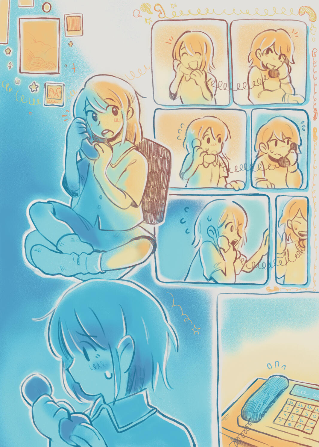 Space between us 5-page comic