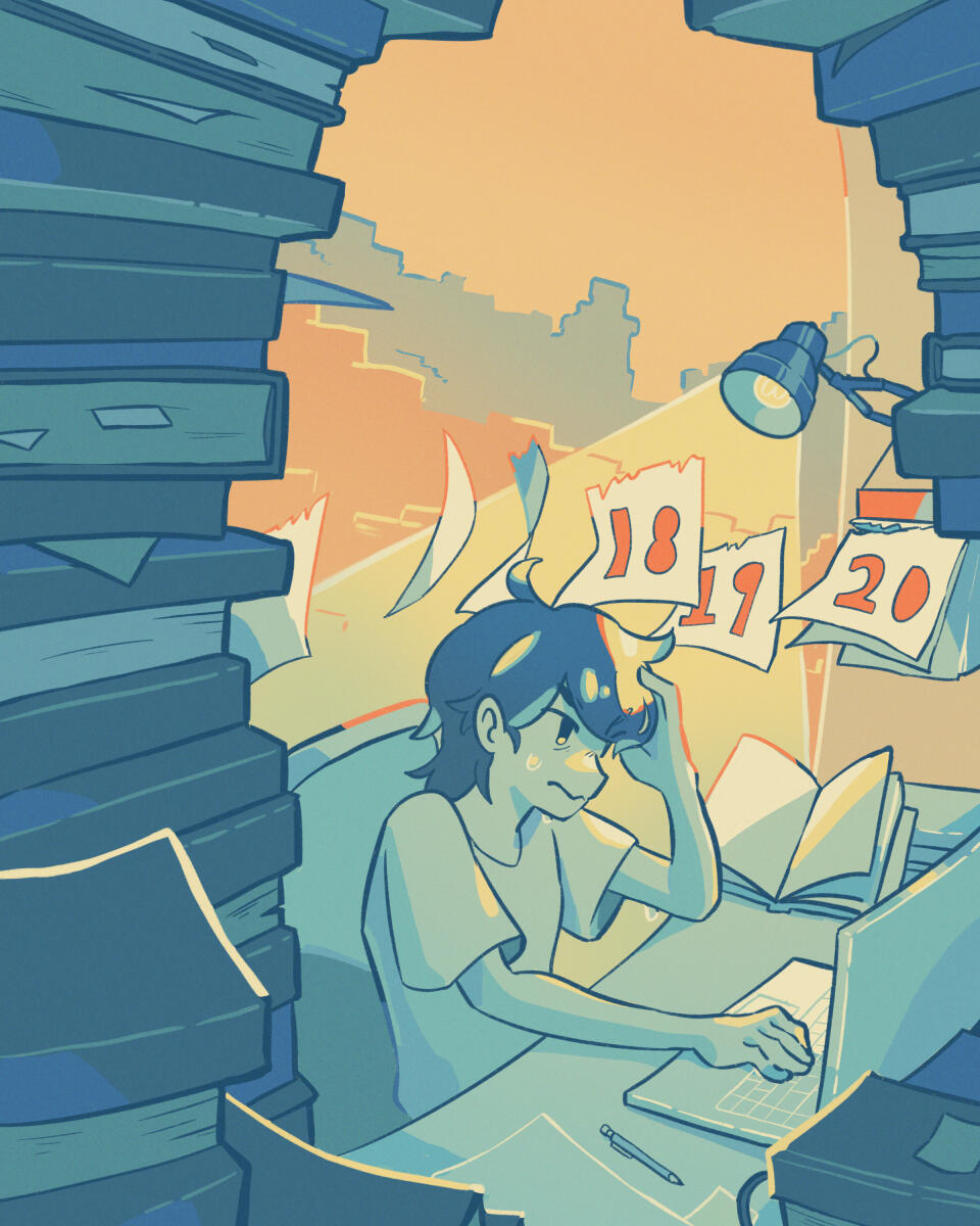 Humans of New York 3 page narrative project based around a story from the facebook page "Humans of New York"